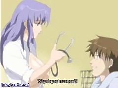 Anime nurse gets penetrated