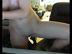18yo horny cute teen masturbating on webcam