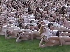5000 Naked People Laying Out For The Photographer Who Makes Books
